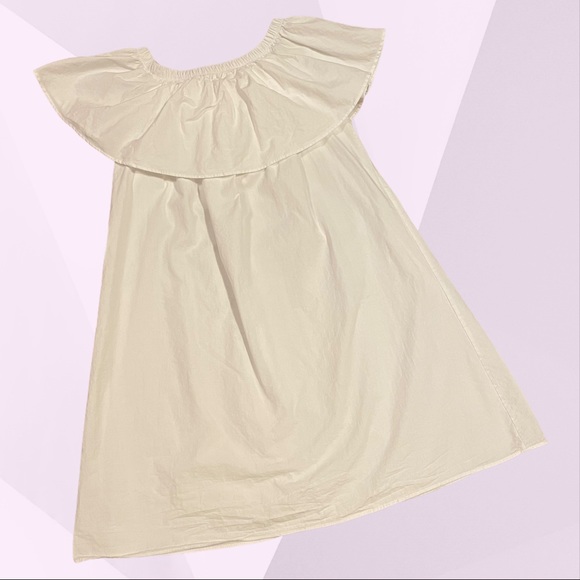 Optima Cottonwear White Ruffle Dress - Picture 4 of 7